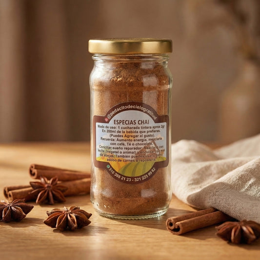 Especias Chai – Mezcla Natural para Bebida Aromática