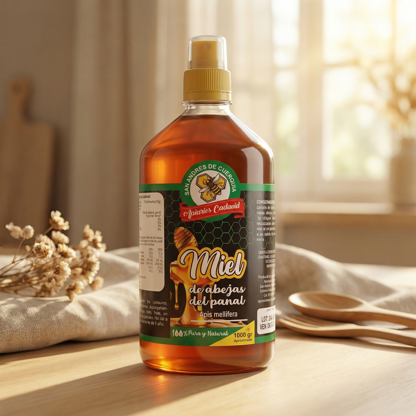 Miel de Abeja Pura – Natural